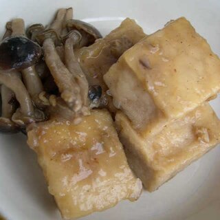 お豆腐の和風おかず・フライパンで揚げだし風豆腐